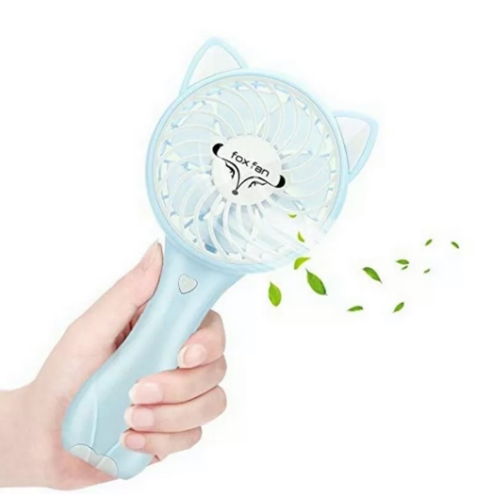 Portable handheld fan, usb chargeable. New